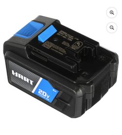 HART 20V Lithium-Ion 4.0Ah Battery (Charger Not Included)