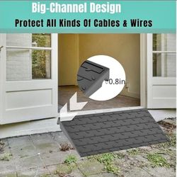 · 2" inch Threshold Rubber  Ramp, 3000 Lbs Load Capacity 