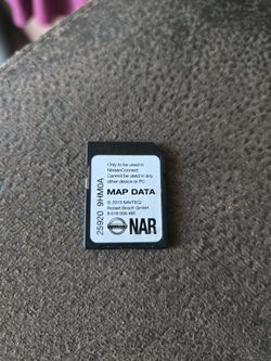Nissan sd map sd card