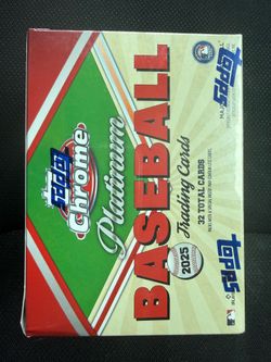 2025 Topps chrome platinum value box