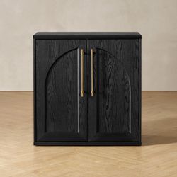 mopio Blake Storage Cabinet, Small Modular Accent Display Sideboard Buffet Cabinet with Storage, Me