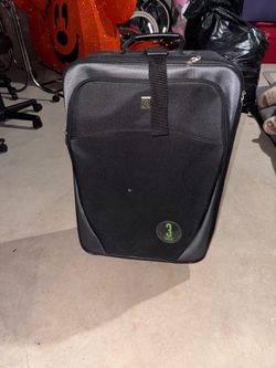 Black suitcase luggage small