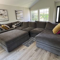 Sectional With Ottoman