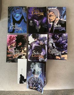 Solo Leveling manga manhwa books volumes 9 10 11 12 13 14 15 anime comic con one piece