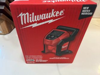 New Milwaukee m12 air inflator