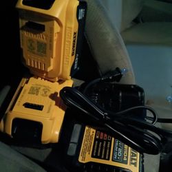 2 Battery's & Charger