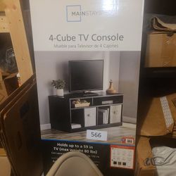 4-Cube TV Console