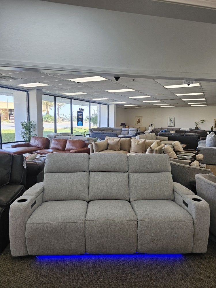 Fabric Sofa-Greymel