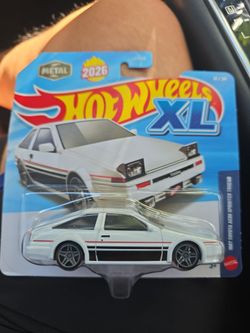 Hot Wheels XL 1987 Toyota AE86 Sprinter Trueno