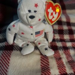 McDonald's International ‘Glory’  Teenie Beanie Bear 