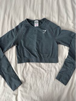 Gymshark crop top medium