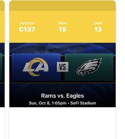 Eagles vs Rams