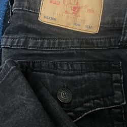 True Religion Black Jeans