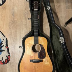 2024 Martin D-18 StreetLegend Natural