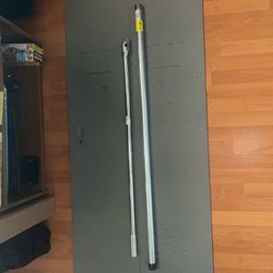Heavy Duty 3/4" Breaker Bar 40 inch + 4 Foot Cheater Pipe - Used Once