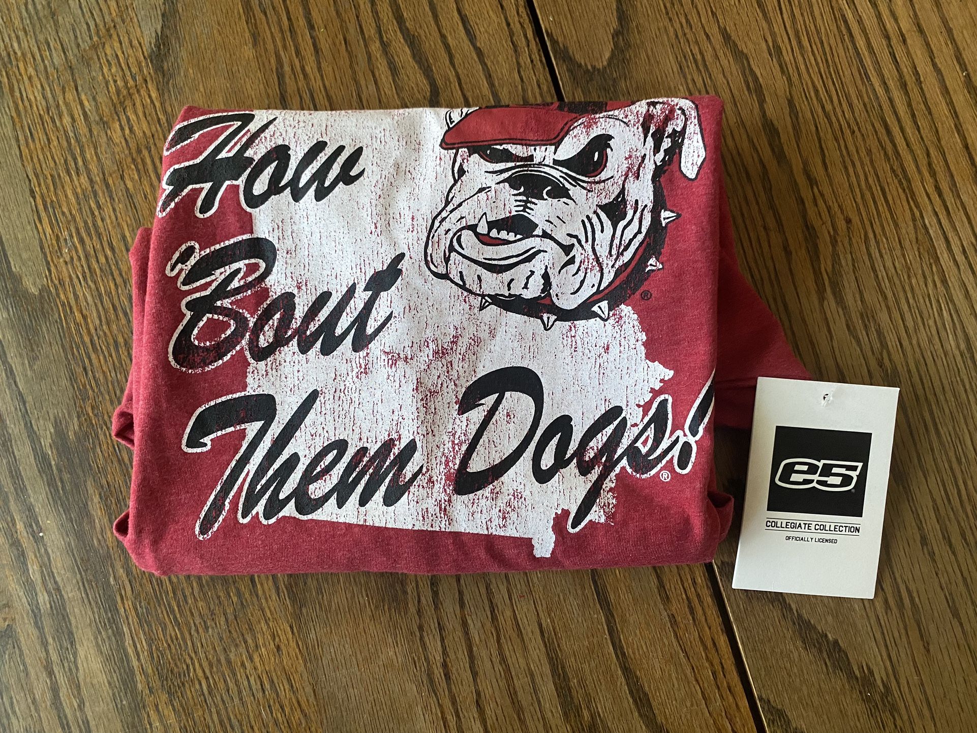 Georgia Bulldogs Mens T-Shirt, Size Medium NWT