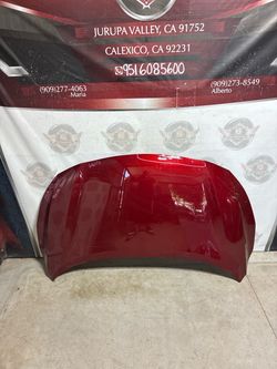HD206-002 2020-2025 Nissan Versa Sedan Hood Red