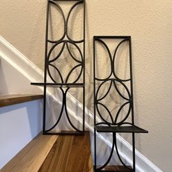 Metal Wall Candle Holders (Pottery Barn)