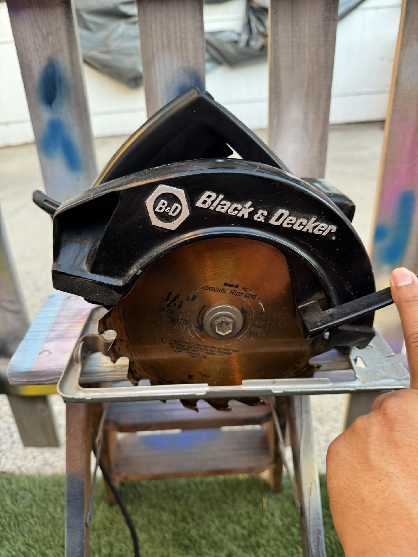 Black & Decker Circular Saw 7 1/4 Blade