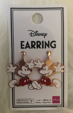 Mickey Mouse Clip On earrings