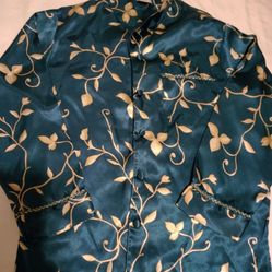 Women's Pajama Set. Small S. 2 PC Sleepwear Set Vintage Suit