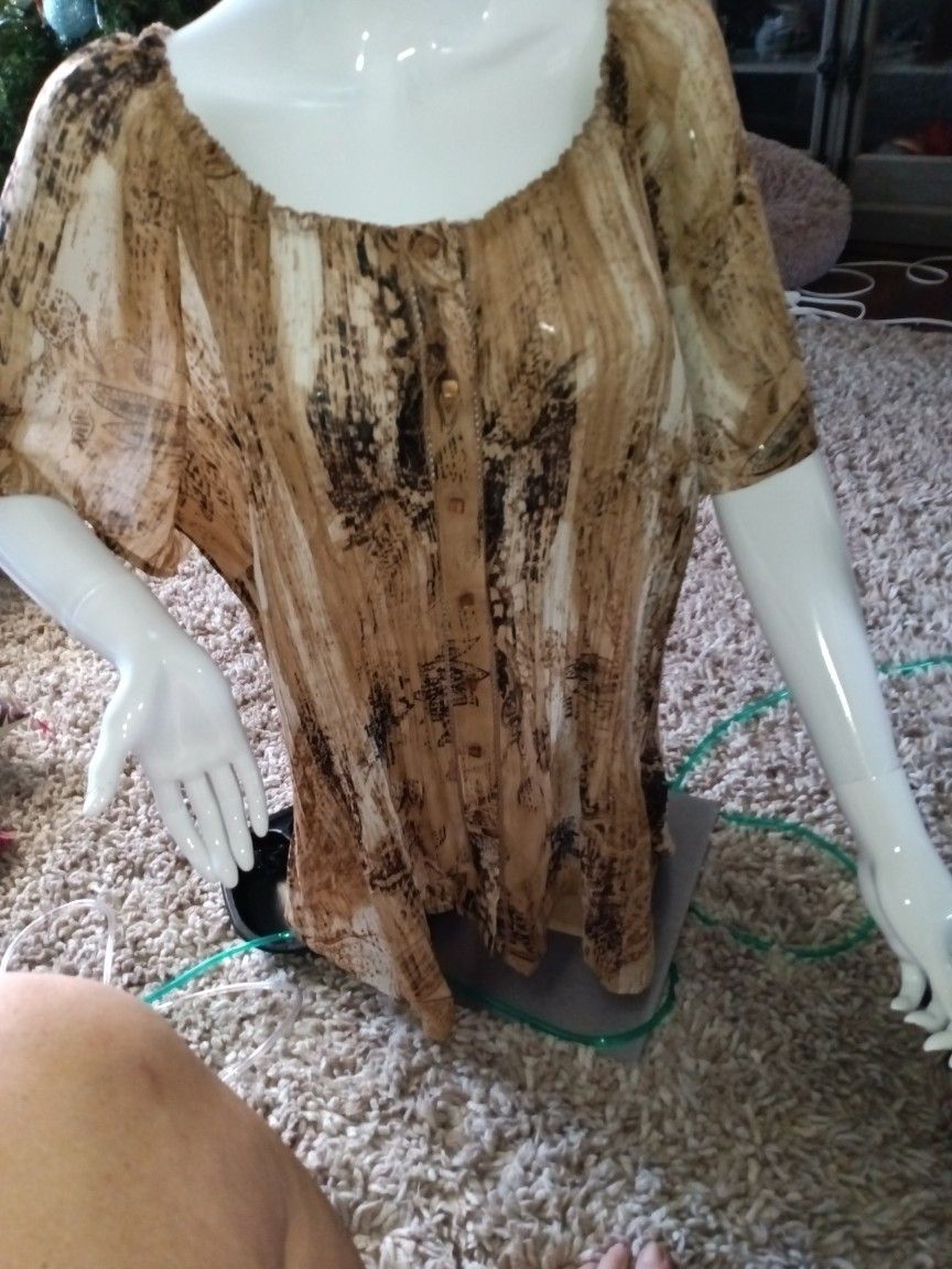 Tunic Shirt Cute On 3 X