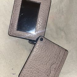 Pink Wallet with Mirror