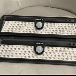 Motion Solar Lights Outdoor (2pack)