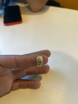 10k nugget ring