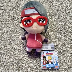 Banpresto Tomonui vol.2 Series Plush Doll Naruto Sarada Uchiha