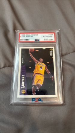1996 COLL. Choice Kobe Bryant Authentic by Psa