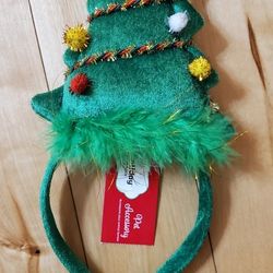 NEW Pet Holiday Christmas Tree Hat (OS)