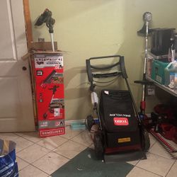 Weed Eater And Blower Used 2 Times New Grass Mower  60 V 6 Amps 