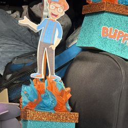 Four Blippi Centerpieces 