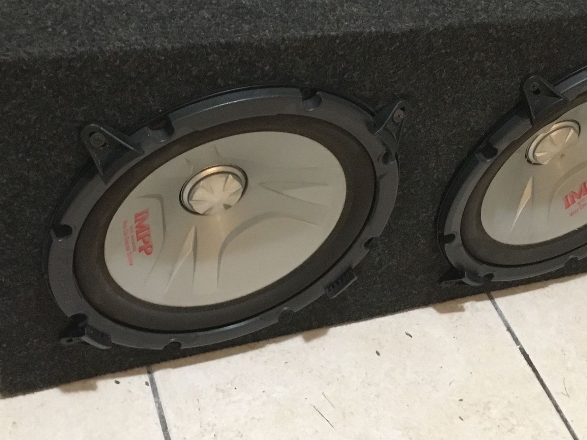 600W Pioneer 2 12 Inch Subwoofers With Box