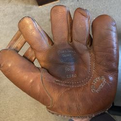 Vintage Softball Glove, GOLD SMITH MODEL (USN issued)