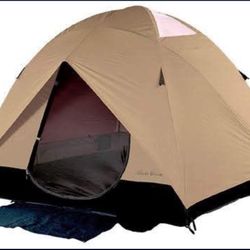 Eddie Bauer Large Family Dome Tent – EB30004 – Sleeps 5–9 – w/ Carry Bag & Instructions