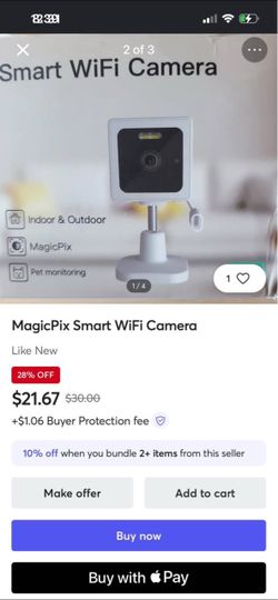 MagicPix Smart WiFi Camera