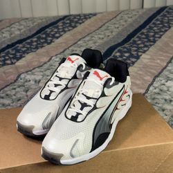 Puma Inhale Men’s Sneakers – US 8 – Warm White / For All Time Red – Brand New – Free Delivery