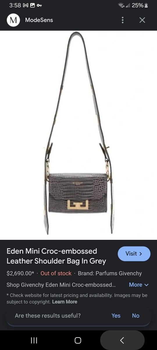 Givenchy Mini Handbag $800