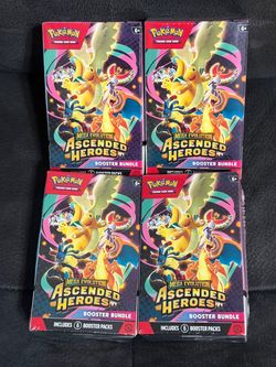 Pokémon Mega Evolution Ascended Heroes Booster Bundle
