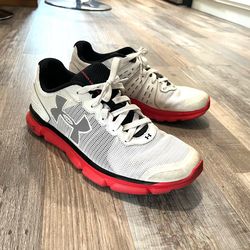 Under Armour Men’s shoes 11 red/black/white