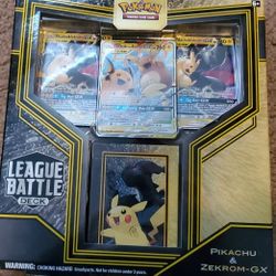 Pokemon Trading Card Game Pikachu & Zekrom GX League Battle Deck 