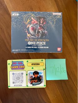 One Piece OP-03 Pillars of Strength Booster Box Sealed