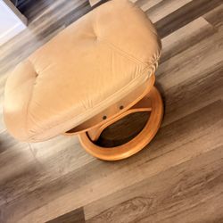 leather ottoman