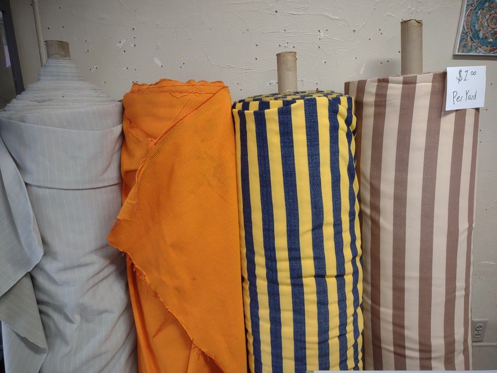 Fabric Rolls $1 Per Yard