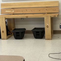 Handmade Indoor or outdoor bench