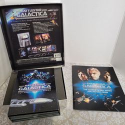 Battlestar Galactica The Complete Epic Series Disc Set w/ Collector's Book