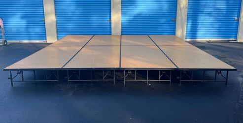 Portable Modular Stage Platform System 16’x16’x16”