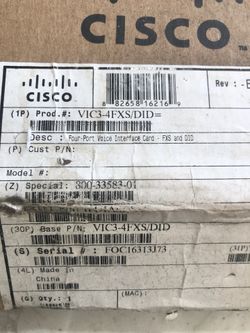 Cisco Computer part
